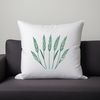 Vector illustration of a wheat grain with clean lines and simple design.