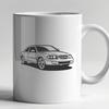High-Resolution Car Illustration SVG A high-resolution digital illustration of a car in a 2D vector format.