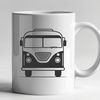 Simple Bus Illustration in SVG Format A simple vector illustration of a bus in various configurations.