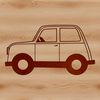 A digital clip art representation of a car, available in various file formats for commercial use.