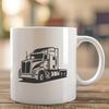 Free Semi Truck Files For Digital Download In SVG Format