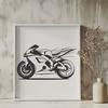 Free Motorcycle - For Sublimation Project