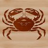 Beautiful Wild Crab Illustration A detailed illustration of a wild animal, specifically a crab, created as a vector graphic.