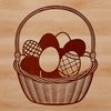 Whimsical Easter Design An intricately designed Easter egg in vector format.