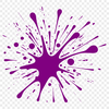 Messy Splat Vector Art A vector illustration of a splat shape with a messy, organic design.