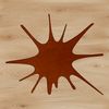 A colorful splat shape made up of various shapes and textures, perfect for designing with a cutting machine or laser cutter.