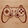 Modern Gaming Controller Vector Illustration A vector illustration of a modern gaming controller design.