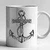 Stunning Anchor In DXF - For Free Download, Commercial Use