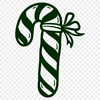 Candy Cane Design In SVG, PNG, PDF And DXF Formats