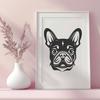 Unique French Bulldog In SVG & PNG