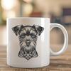 Unique Miniature Schnauzer In PDF And PNG