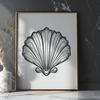 Free Creative Seashell - Free PDF Download, Commercial Use