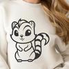 Cute Squirrel - Vinyl DXF