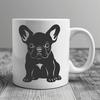 Beautiful French Bulldog - For Craft Project