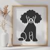 Artistic Poodle DXFs - Free Download