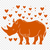 Creative Rhino In SVG, PNG, PDF And DXF File Formats - Free