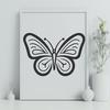 Creative Butterfly - Glowforge DXF