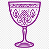A simple cup design in vector format.