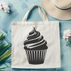 Free Cupcake - Procreate DXF