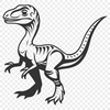 Free Dinosaur In DXF For Free Download