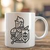 Artistic Knight In DXF