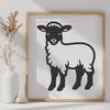 Stunning Lamb In DXF Format - Free Download