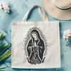 Ornate Our Lady Of Guadalupe In DXF - Free Digital Download