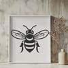 Creative Bee Vector Illustration