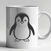 Free Penguin In DXF - For Free Download, Commercial Use