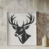 Beautiful Deer - Laser SVG