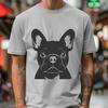 Creative French Bulldog - DXF Format