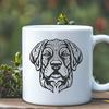 Ornate Rottweiler DXF - For Sublimation Project