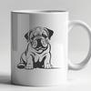 Bulldog In DXF File Format