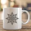 Stunning Snowflake SVG - For Craft Project