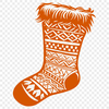 Creative Stocking In PNG & SVG