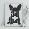 Free French Bulldog - Glowforge PNG