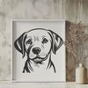 Labrador Retriever Vector Art In PNG & SVG - Free Digital Download