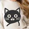 Artistic Cat Design - Free PNG Download