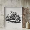 Stunning Motorcycle In PDF And PNG