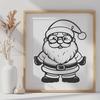 Beautiful Santa Claus In DXF For Free Download