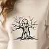 Stunning Spooky Tree - SVG Format