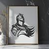 Knight Printable Artwork In PDF File Format For Free Download