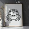 Beautiful Toad - Laser DXF