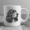 Beautiful Cocker Spaniel - SVG Format