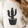 Cactus Design In SVG, PNG, PDF And DXF Formats