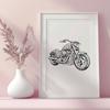 Beautiful Bike DXF - Free Commercial Use Download