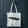 Stylish Outdoor Umbrella Illustration for Commercial Use A compact, collapsible outdoor umbrella with a sturdy handle, suitable for rainy days.