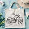 Free Unique Motorcycle Vector Craft File SVG - Commercial Use