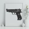 Pistol Printable Image In PNG & SVG - Free Digital Download