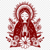 Our Lady Of Guadalupe SVG For Download - Free Commercial Use License